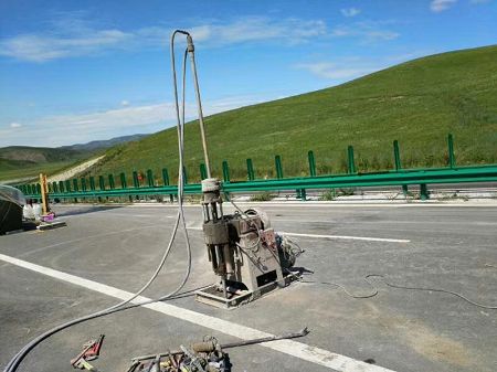 南圣镇公路地基基础注浆加固